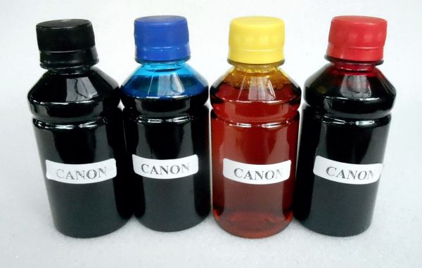 Tinta CANON 4 X 250 Ml (CMYK) corante.